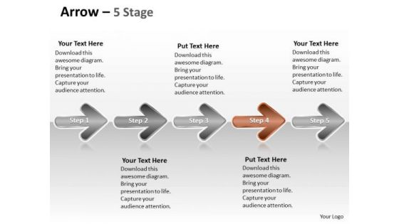 Ppt Theme Evolution Of 5 Stages Marketing Plan Communication Skills PowerPoint Design