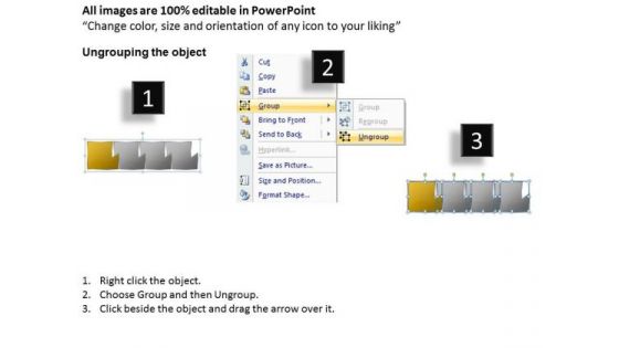 Ppt Theme Mechanism Of Four Stages Marketing Linear Flow Business Plan PowerPoint 2 Image