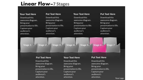 Ppt Theme Multicolored Sequential Marketing Flow Business Strategy PowerPoint 7 Image