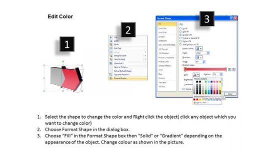 Ppt Theme Two State Diagram Of Commerce Procedure Time Management PowerPoint 3 Image
