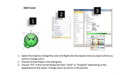 Ppt Thinking Smiley Face Graphic Time Management PowerPoint Diagram Templates