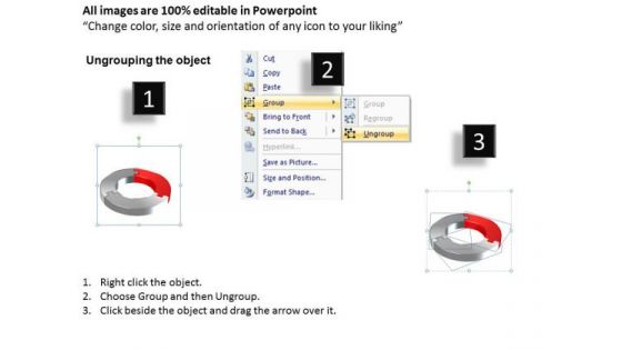 Ppt Three Step Process Editable Business Communication PowerPoint Circle Templates