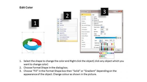 Ppt Three Step Process Editable Business Communication PowerPoint Templates