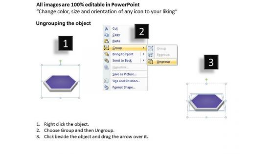 Ppt Two State Diagram Sequential Marketing Flow PowerPoint Free Templates