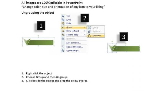 Ppt Vertical Blocks PowerPoint Template Using Shapes Arrows Templates