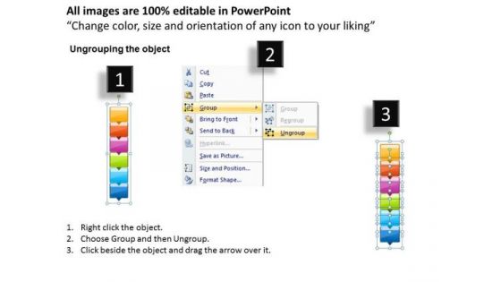 Ppt Vertical Practice The PowerPoint Macro Steps 6 Templates