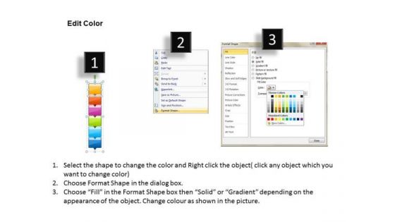 Ppt Vertical Practice The PowerPoint Macro Steps 6 Templates