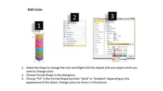 Ppt Vertical Scientific Method Steps PowerPoint Presentation 6 1 Templates