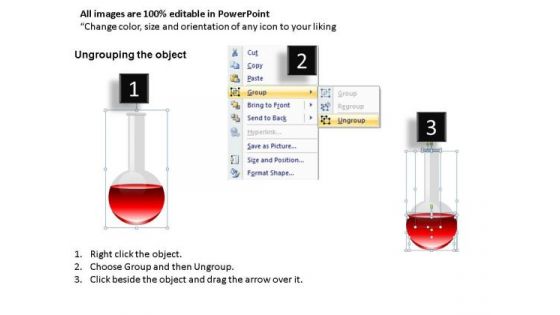 Practitioner Measuring Flasks PowerPoint Slides And Ppt Diagram Templates