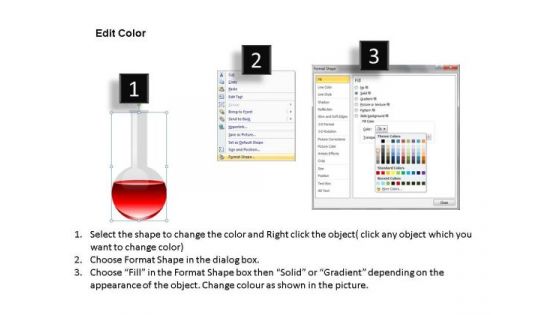Practitioner Measuring Flasks PowerPoint Slides And Ppt Diagram Templates
