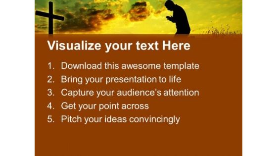 Prayer Christian PowerPoint Templates And PowerPoint Themes 0812