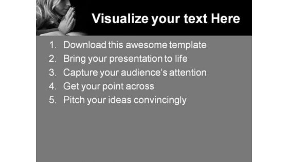 Prayer Religion PowerPoint Themes And PowerPoint Slides 0211