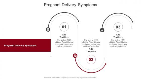 Pregnant Delivery Symptoms In Powerpoint And Google Slides Cpb