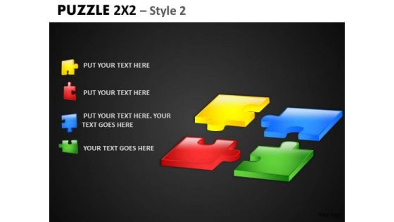 Present Strategy With Puzzles PowerPoint Slides And Editable Ppt Templates