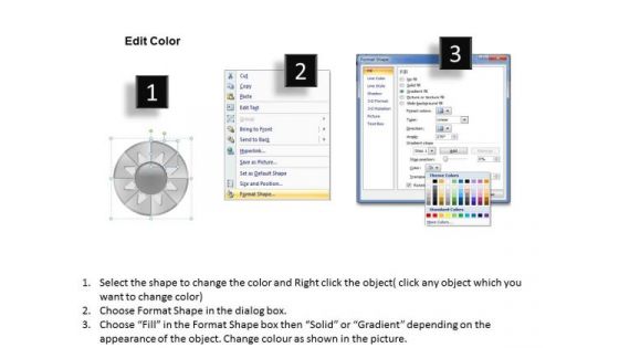 Presentation Models For Structured Tasks Service Business Plan PowerPoint Templates