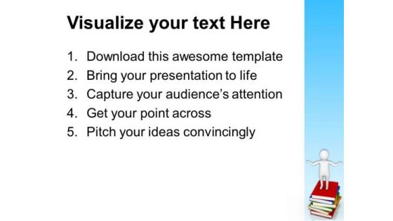 Presentation Of Education Learning Concept PowerPoint Templates Ppt Backgrounds For Slides 0513