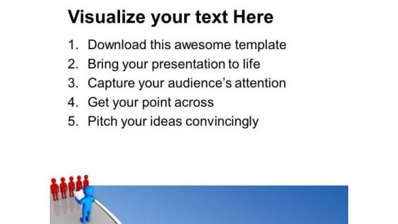 Presenting Report And Feedback Business Concept PowerPoint Templates Ppt Backgrounds For Slides 0413