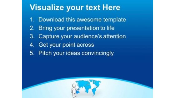 Presenting World Map Business Concept PowerPoint Templates Ppt Backgrounds For Slides 0513