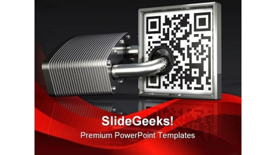Private Code Security PowerPoint Templates And PowerPoint Backgrounds 0711
