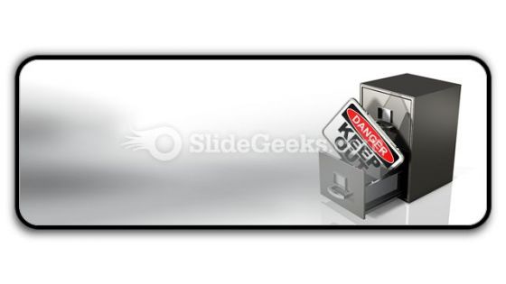 Private Database Security PowerPoint Icon R