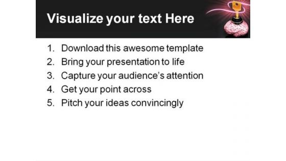 Private Knowledge Security PowerPoint Template 1110