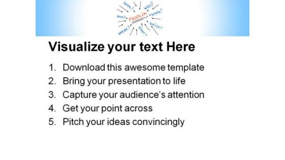 Problem Business PowerPoint Templates And PowerPoint Backgrounds 0811
