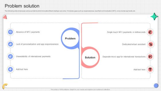 Problem Solution P2p Payment Startup Go To Market Strategy GTM SS V