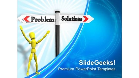 Problem Solutions Business PowerPoint Templates And PowerPoint Themes 1012 Problem Solutions Business PowerPoint Templates And PowerPoint Themes 1012