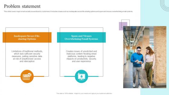 Problem Statement Paubox Capital Funding Pitch Deck Graphics Pdf