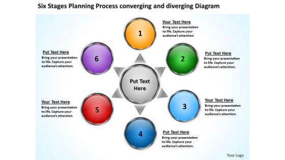 Process Converging And Diverging Diagram Circular Spoke PowerPoint Templates Process Converging And Diverging Diagram Circular Spoke PowerPoint Templates