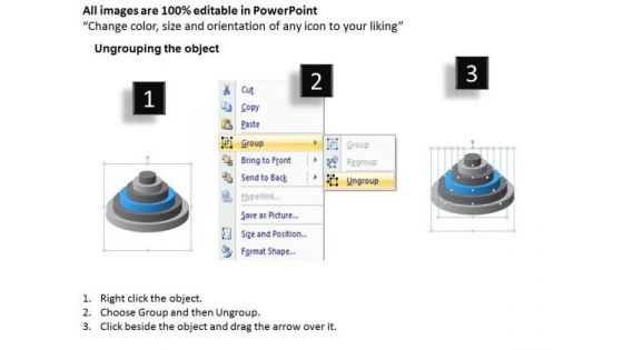 Process Flow Six Stages Marketing Ppt Sample Business Plans Free PowerPoint Slides