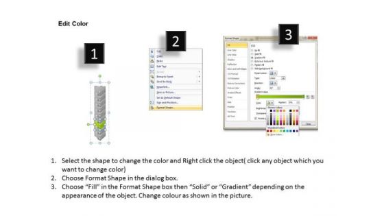 Process Ppt Arrow 9 Phase Diagram Project Management PowerPoint 8 Image
