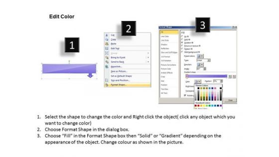Process Ppt Theme Arrow Procurement Representation 3 Stages 2 Design