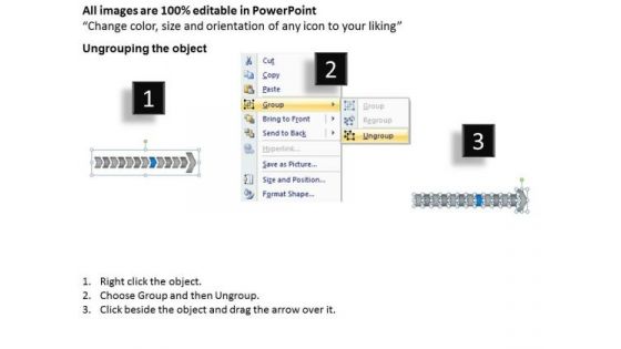 Process Ppt Theme Connected Representation Of 12 Circular Arrows PowerPoint 2007 9 Design