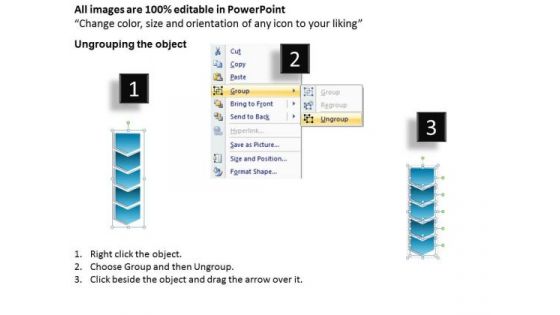Process Sequence Diagram 5 Stages Small Business Plan Samples PowerPoint Templates