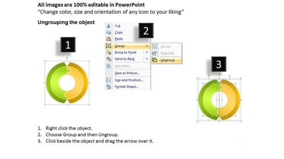 Process Workflow Diagram 2 Stages Sample Business Plan Template PowerPoint Templates