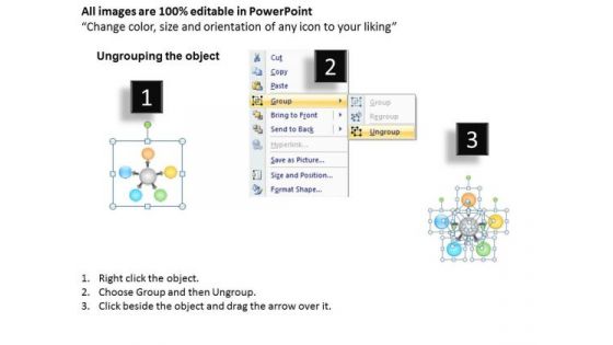 Processes In Single Slide 5 Text Boxes Arrows Diagram Software PowerPoint Templates