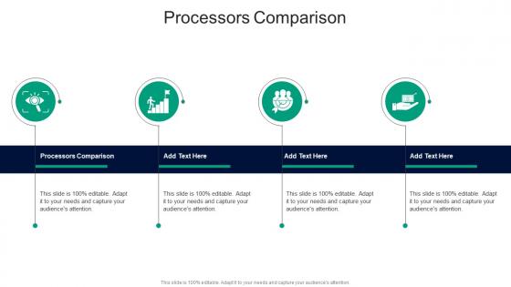 Processors Comparison In Powerpoint And Google Slides Cpb