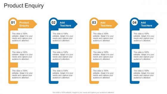 Product Enquiry In Powerpoint And Google Slides Cpb