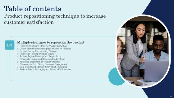 Product Repositioning Technique To Increase Customer Satisfaction Ppt Powerpoint Presentation Complete Deck