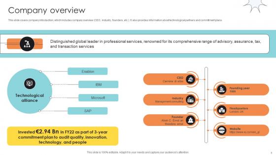 Professional Services And Tax Advisory Company Profile Ppt Powerpoint Presentation CP CD V
