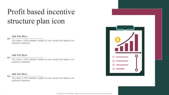 Profit Based Incentive Structure Plan Icon Pictures Pdf