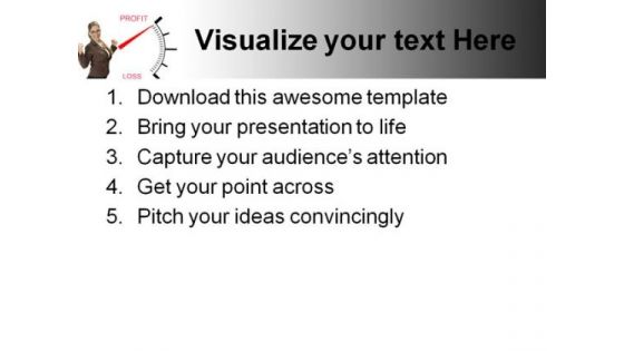 Profit Business PowerPoint Template 0910
