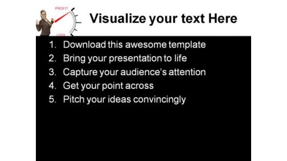 Profit Business PowerPoint Template 0910
