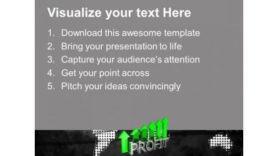 Profit Graph Business PowerPoint Templates And PowerPoint Themes 0912