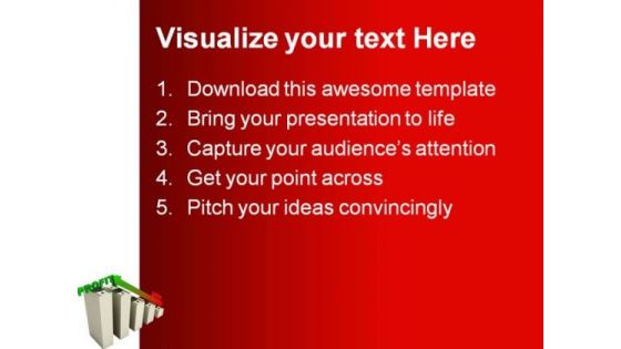 Profit Graph Business PowerPoint Themes And PowerPoint Slides 0711