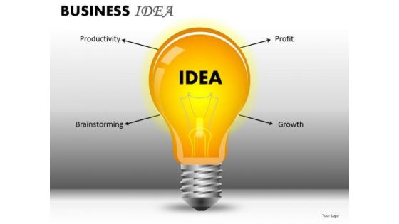 Profit Growth Idea PowerPoint Ppt Templates