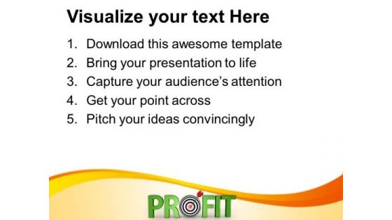 Profit In Business Development PowerPoint Templates Ppt Backgrounds For Slides 0513