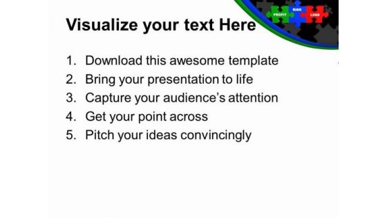 Profit Risk Loss PowerPoint Templates And PowerPoint Themes 0912