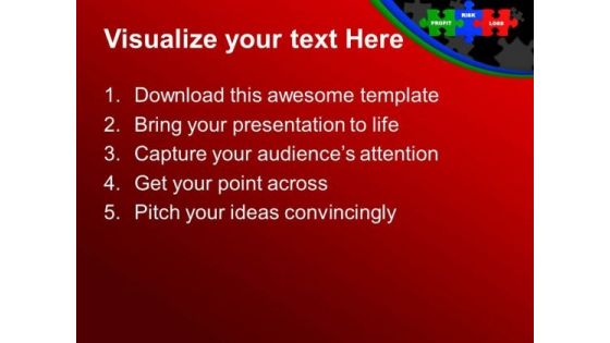Profit Risk Loss PowerPoint Templates And PowerPoint Themes 0912